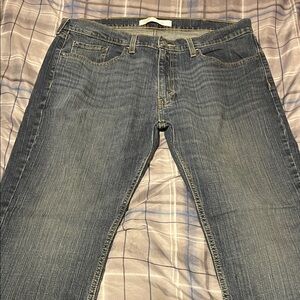 Signature Classic Straight Blue Jeans